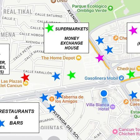 Villa Sofia Hotel Boutique Cancún Eksteriør bilde